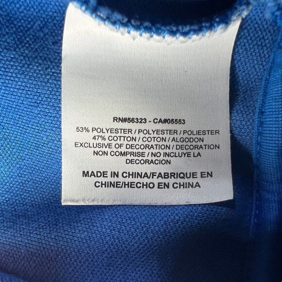 Nike Track Jacket Men's Large Blue Inter Milan 2014 Football‎ Soccer Full Zip - Picture 9 of 10